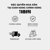  TOMOYO Urban Slip-On Sneaker Nam– Đen Đế Trắng - Sneaker xỏ chân | Êm nhẹ | Đi làm – Đi chơi TMN51001 