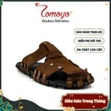  Dép Rọ Nam Da Bò Thật Tomoyo TMD10302 