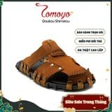  Dép Rọ Nam Da Bò Thật Tomoyo TMD10303 