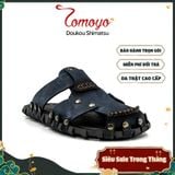  Dép Rọ Nam Da Bò Thật Tomoyo TMD10304 