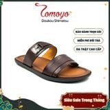  Dép Nam Quai Ngang Da Bò Thật Tomoyo TMD10602 