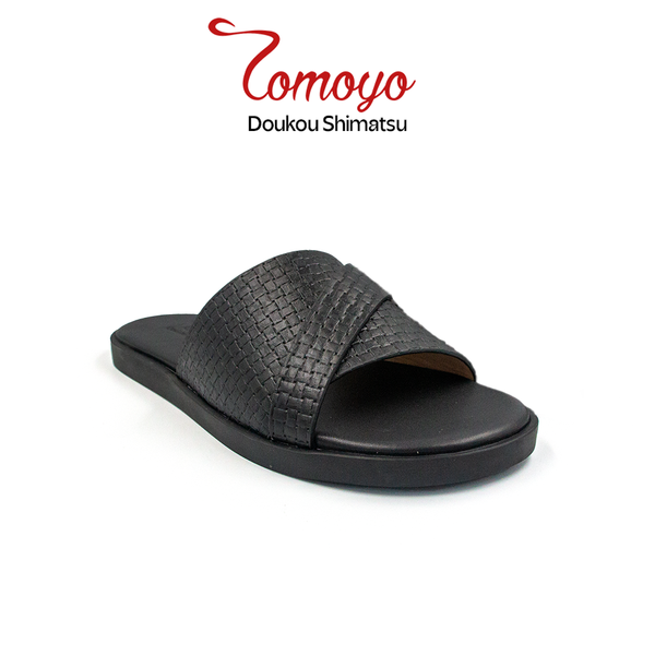  Dép Da Nam TOMOYO TMD12101 – Da Bò Thật Cao Cấp – Êm Chân – Chống Trượt – Lịch Lãm 