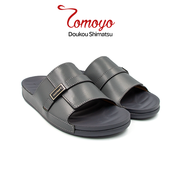  Dép Quai Ngang Nam Da Bò Nappa Cao Cấp Tomoyo TMD30504 
