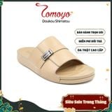  Dép Quai Ngang Nam Da Bò Nappa Cao Cấp Tomoyo TMD30509 