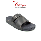  Dép Quai Ngang Nam Da Bò Nappa Cao Cấp Tomoyo TMD30704 