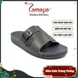  Dép Quai Ngang Nam Da Bò Nappa Cao Cấp Tomoyo TMD30704 