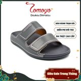  Dép Quai Ngang Nam Da Bò Nappa Cao Cấp Tomoyo TMD30804 