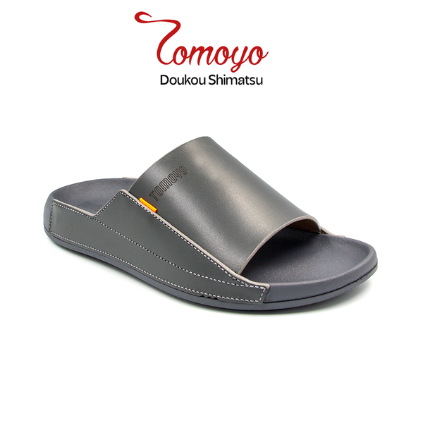  Dép Quai Ngang Nam Da Bò Nappa Cao Cấp Tomoyo TMD30904 