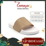  Tomoyo Dép Quai Ngang Da Microfiber Siêu Nhẹ TMD31509 