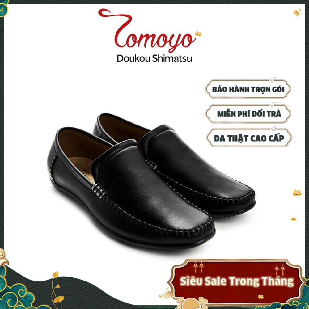  Giày Lười Nam Tomoyo Penny Loafer George TMN03101 