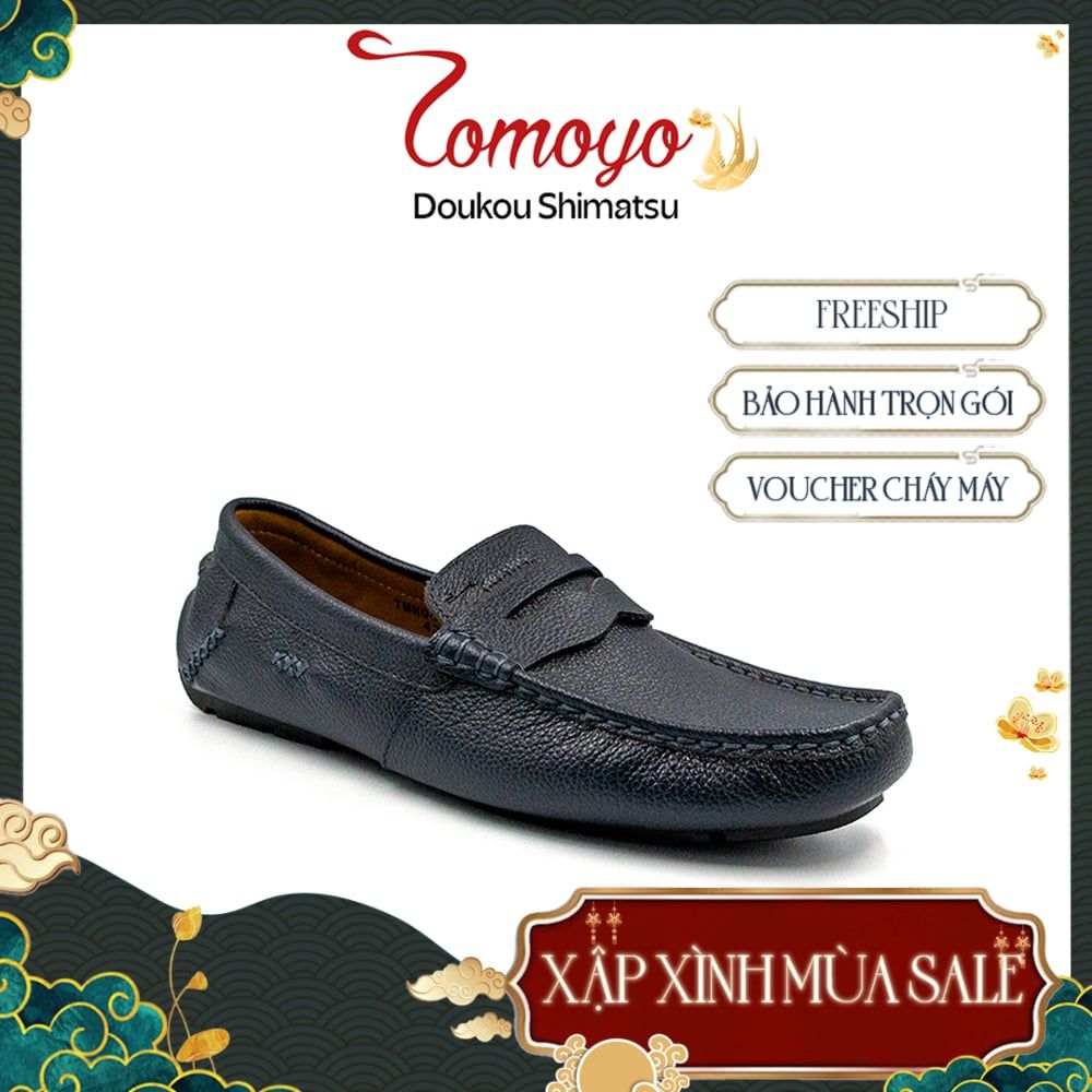  Giày Lười Nam Đế Âm Tomoyo TMN04804 