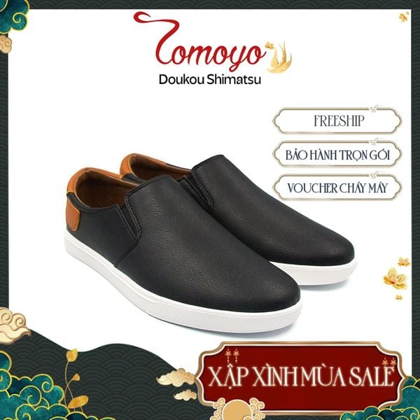  Giày Sneaker Da Nam Tomoyo TMN05401 Chính Hãng - Êm Ái, Lịch Lãm 