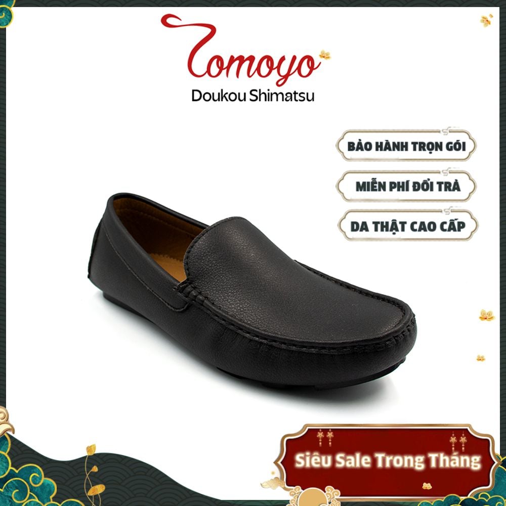  Giày Lười Nam Da MicroFiber Tomoyo TMN05601 