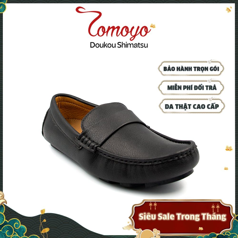  Giày Lười Nam Da MicroFiber Tomoyo TMN05701 
