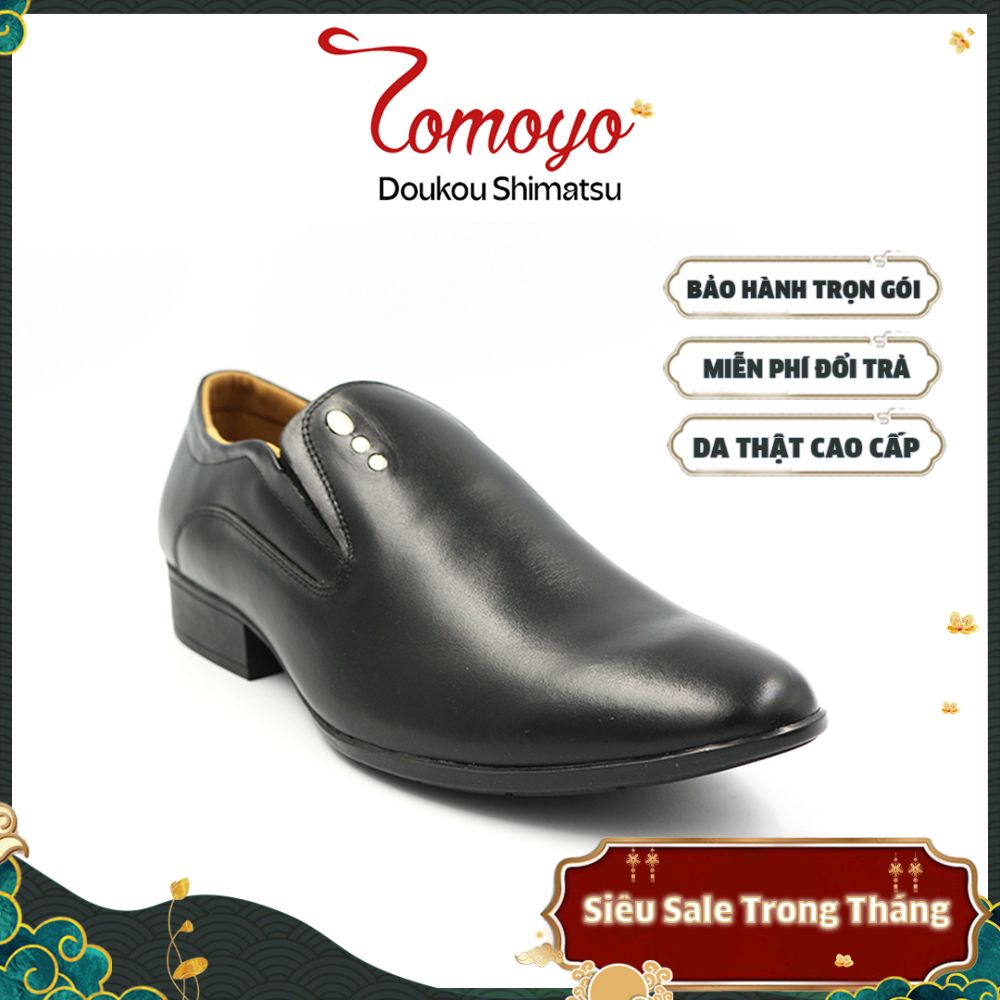  Giày Tây Nam Không Dây Tomoyo TMN06401 
