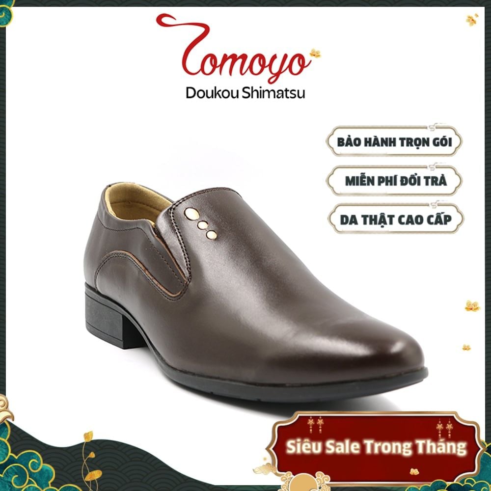  Giày Tây Nam Không Dây Tomoyo TMN06402 