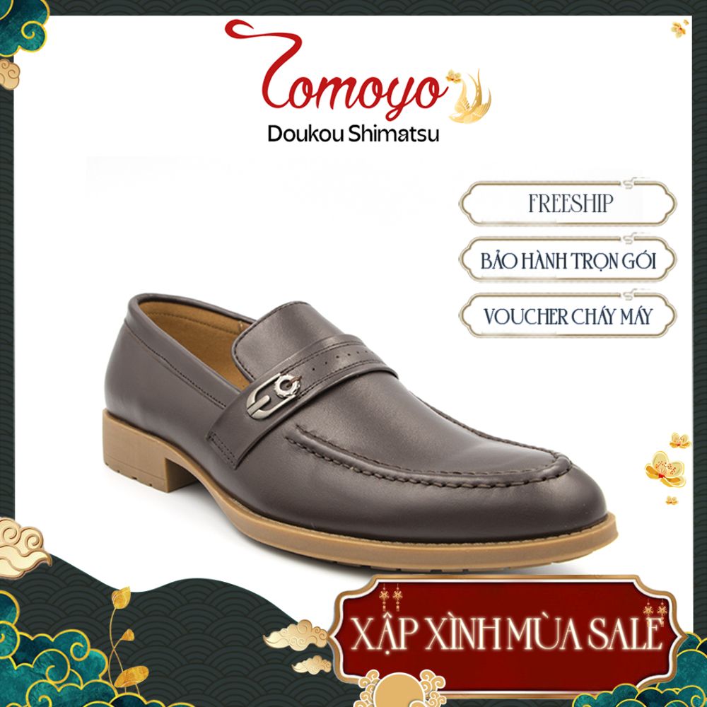  Giày Tây Nam Không Dây Tomoyo TMN06902 