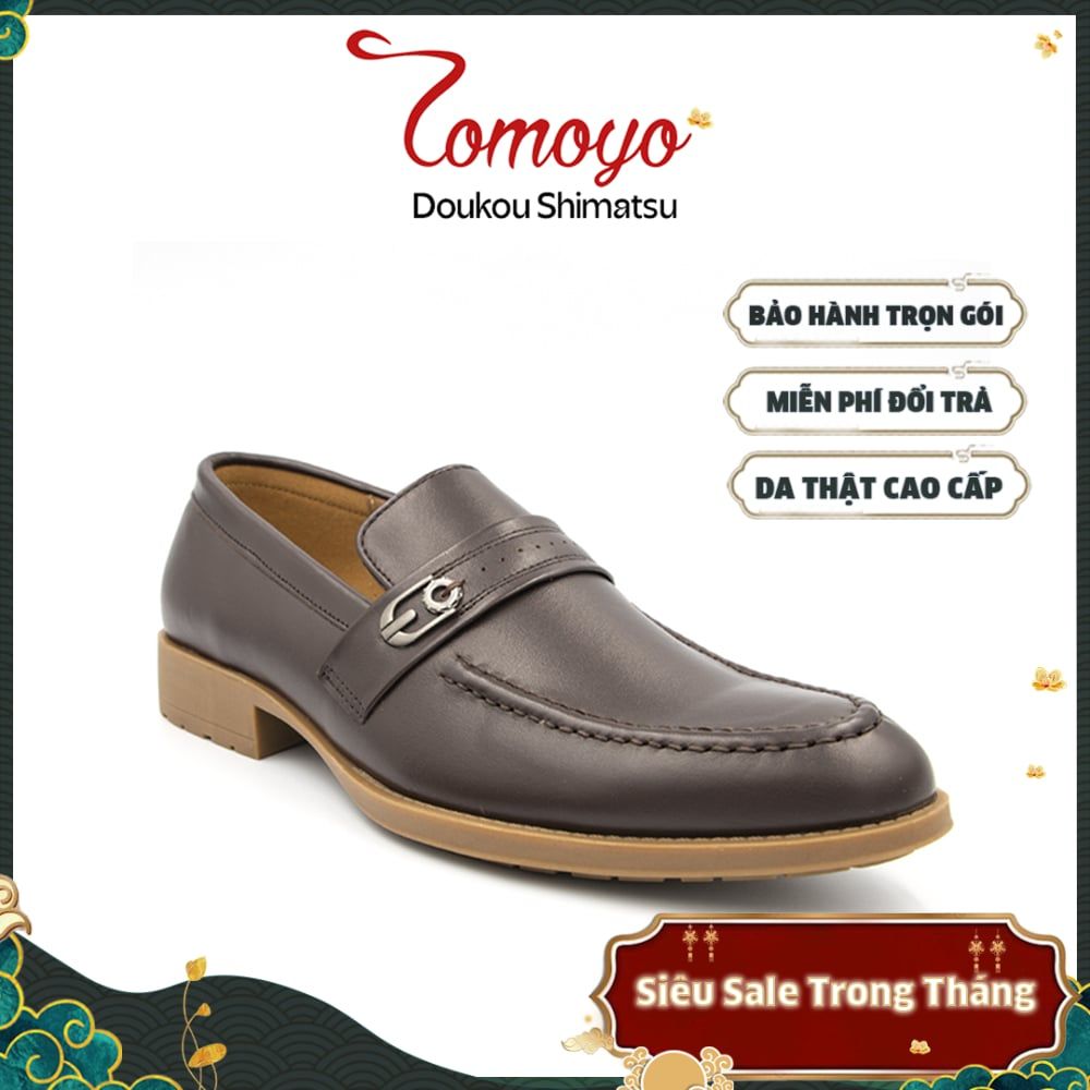  Giày Tây Nam Không Dây Tomoyo TMN06902 