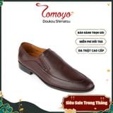  Giày Tây Nam Không Dây Vân Sọc Tomoyo TMN10202 