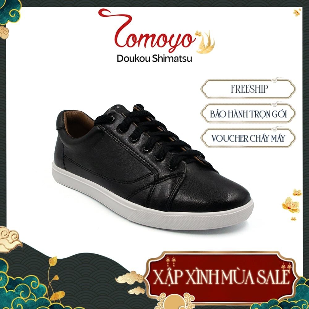  Giày Sneaker Nam Lót Da Cừu Tomoyo TMN10901 