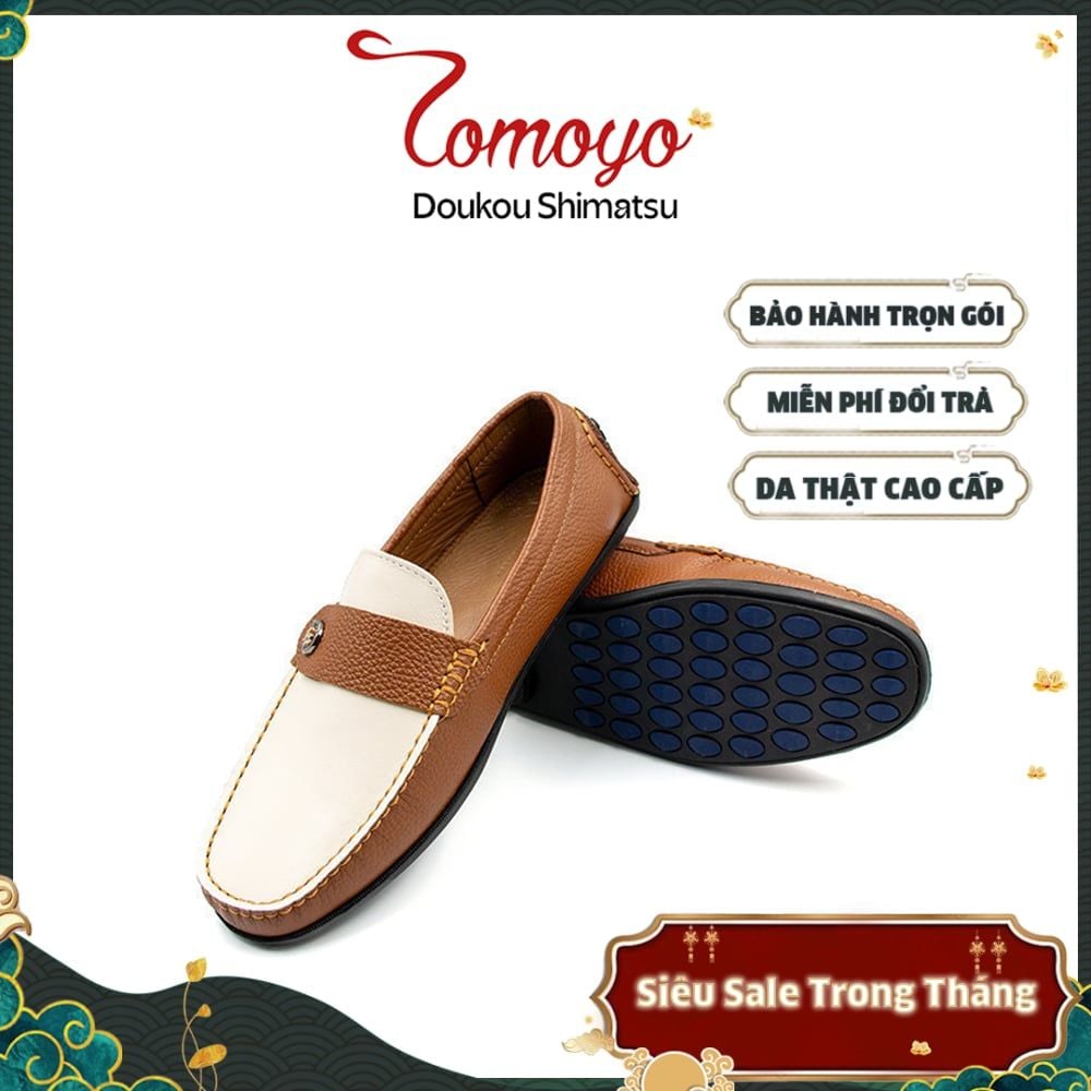  Giày Lười Nam Penny Driver Loafer George TMN21903 