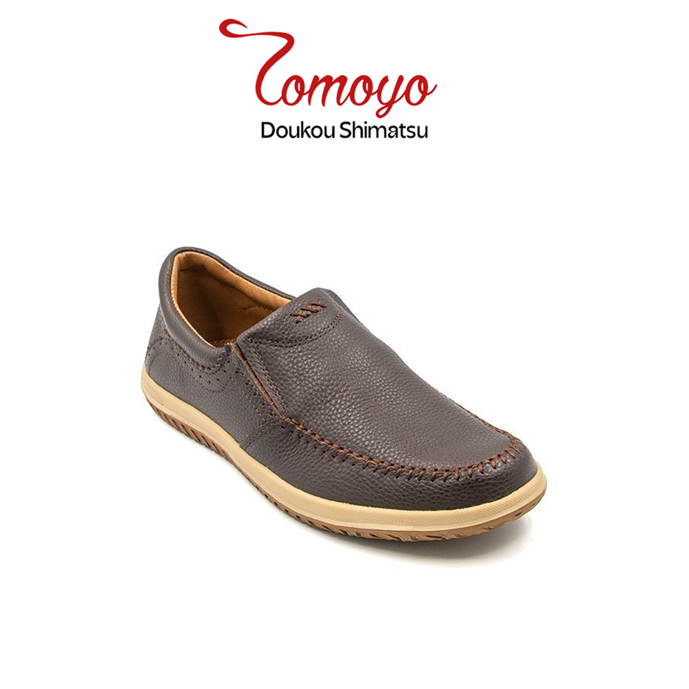 Giày Lười Nam Tomoyo Penny Loafer Da Nubuck TMN22602 