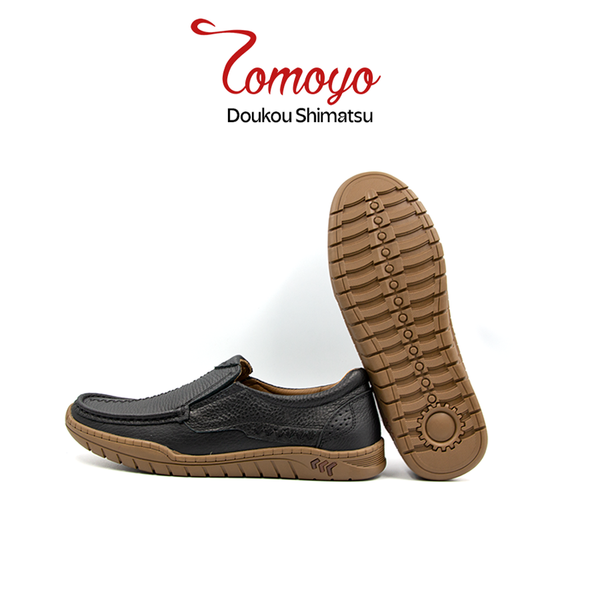  Giày Lười Nam Da Nubuck Tomoyo TMN22701 