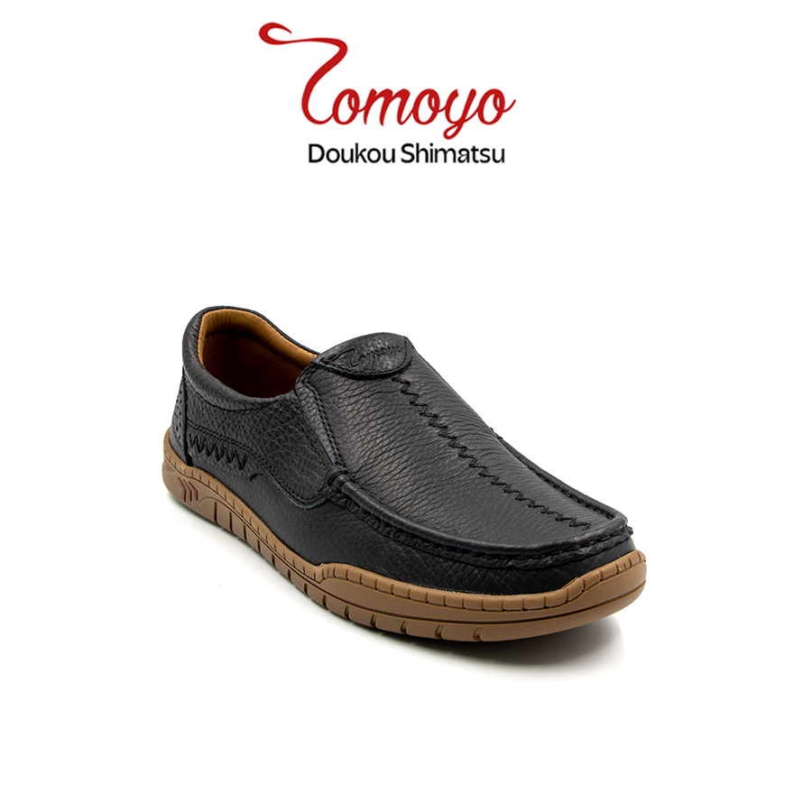  Giày Lười Nam Da Nubuck Tomoyo TMN22701 
