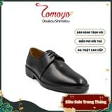  Giày tây nam Oxford Tomoyo đen bóng TMN23301 