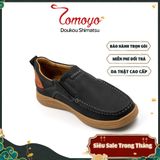  Giày Lười Nam Da Nubuck Cao Cấp Tomoyo TMN23401 