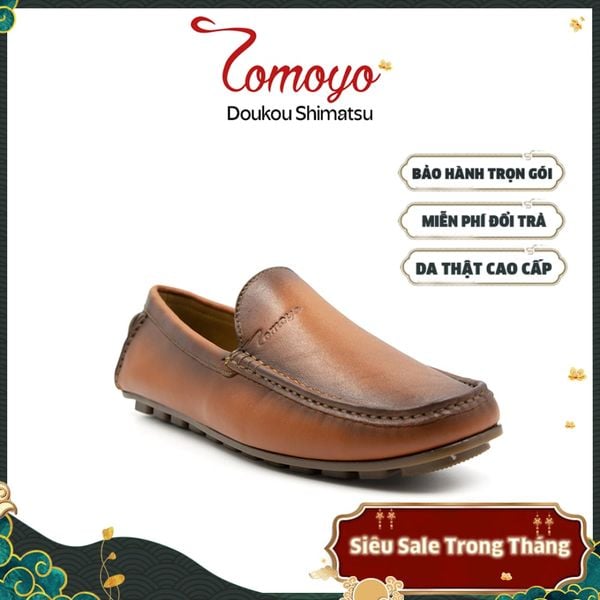  Giày Lười Nam Đế Khắc Rãnh Giảm Chấn Tomoyo TMN60103 