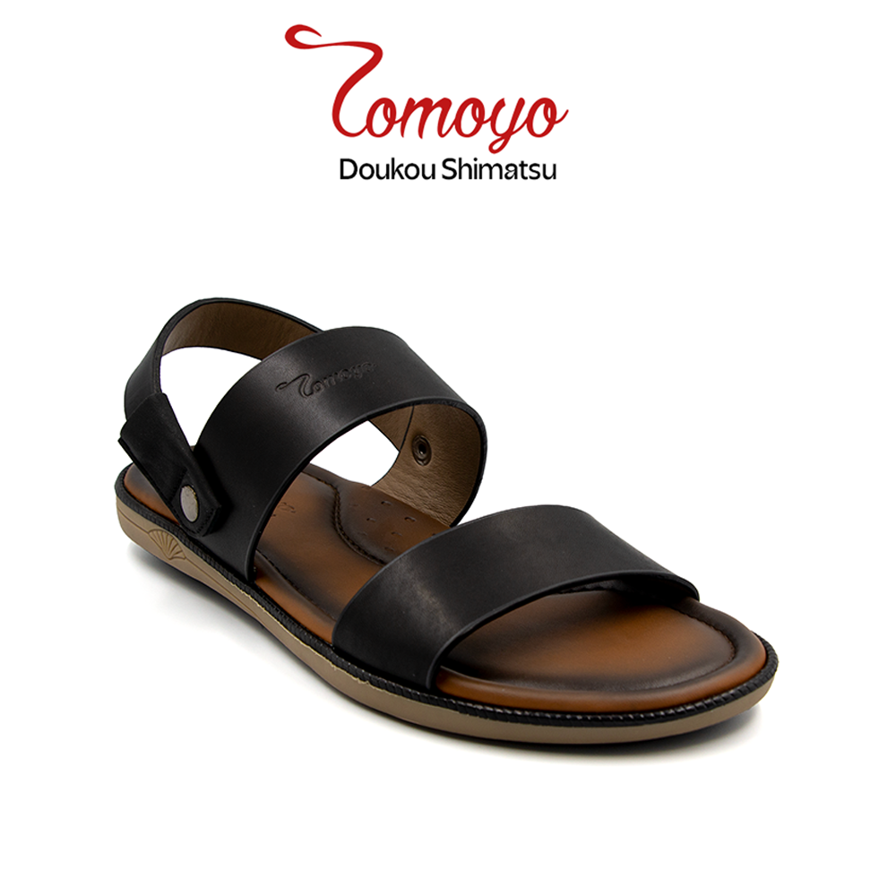  Dép Sandal Nam Da Bò Cao Cấp Tomoyo TMS09501 