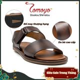  Dép Sandal Nam Da Bò Cao Cấp Tomoyo TMS10002 