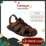  Sandal Rọ Nam Da Bò Thật Tomoyo TMS10102 