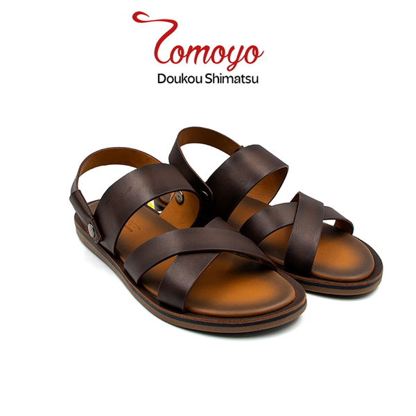  Dép Sandal Nam Da Bò Cao Cấp Tomoyo TMS10302 