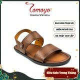 Sandal/Dép Nam Da Bò Thật Tomoyo TMS10703 