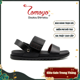  Sandal Tomoyo Da Bò Thật Đế Rãnh Chống Trượt TMS30201 