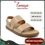  Sandal Tomoyo Da Bò Thật Đế Rãnh Chống Trượt TMS30209 