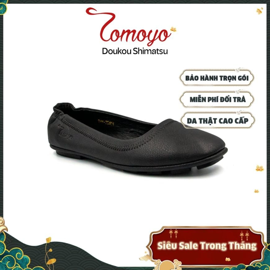  Giày Búp Bê Nữ Siêu Nhẹ Tomoyo TMW20401 