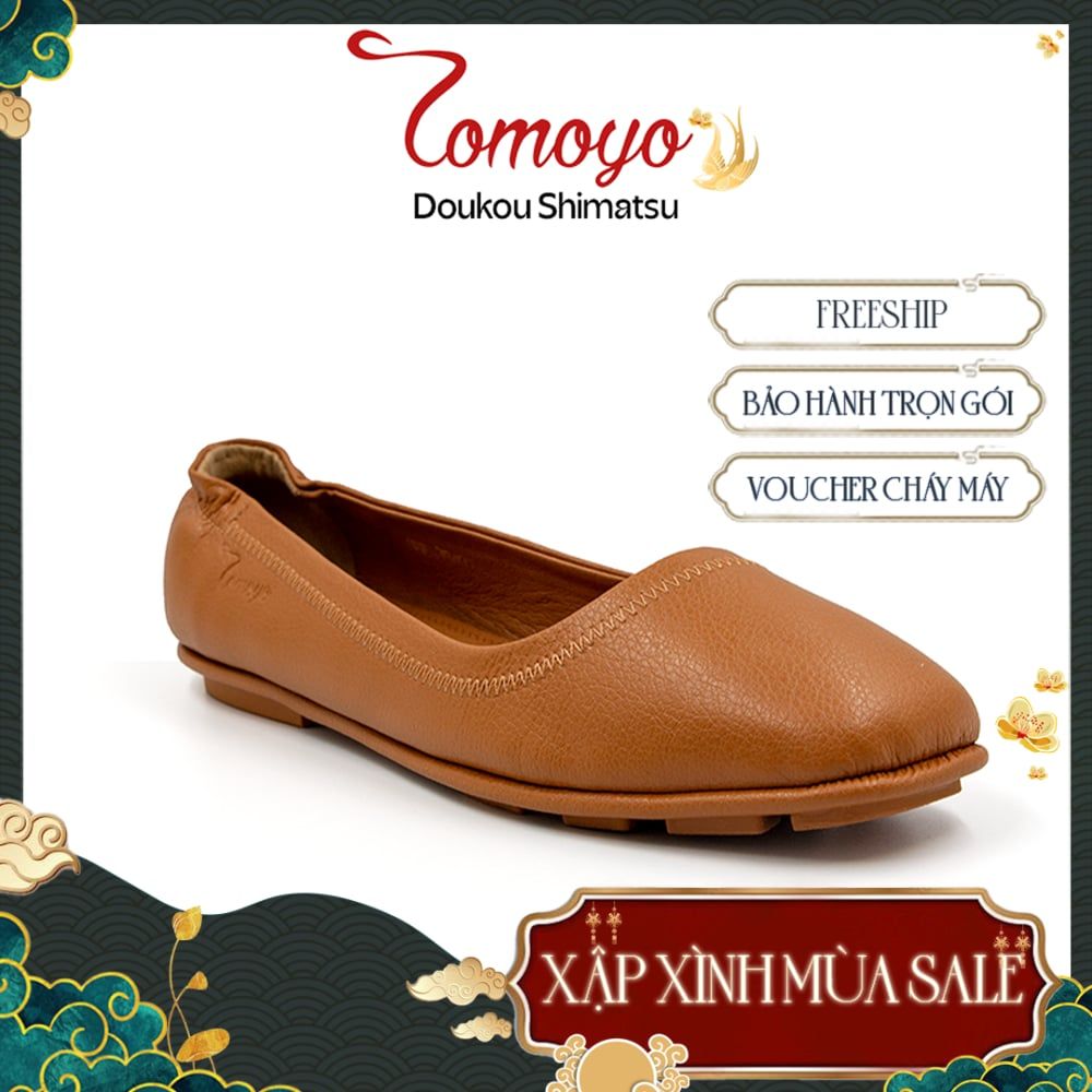  Giày Búp Bê Nữ Siêu Nhẹ Tomoyo TMW20402 