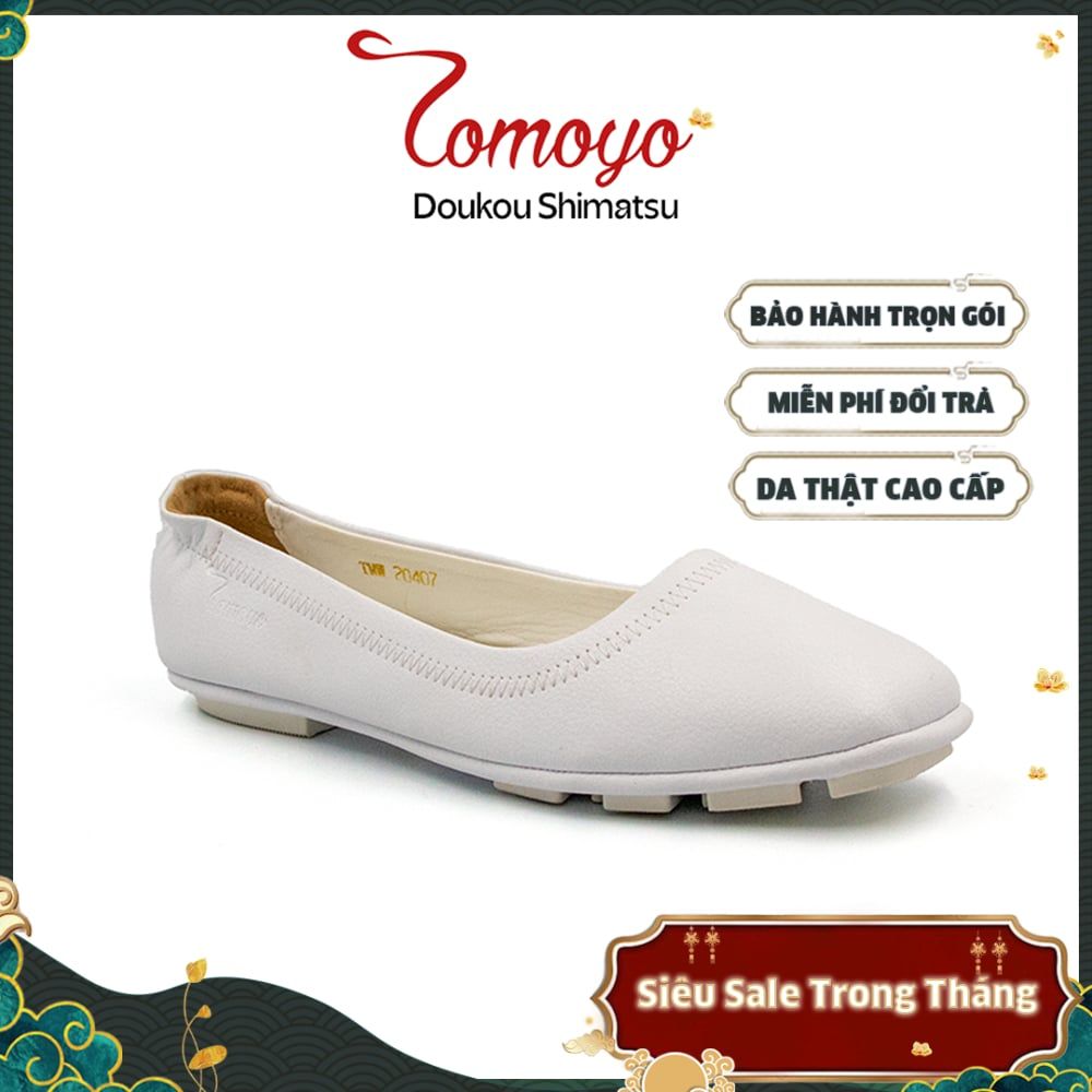  Giày Búp Bê Nữ Siêu Nhẹ Tomoyo TMW20407 
