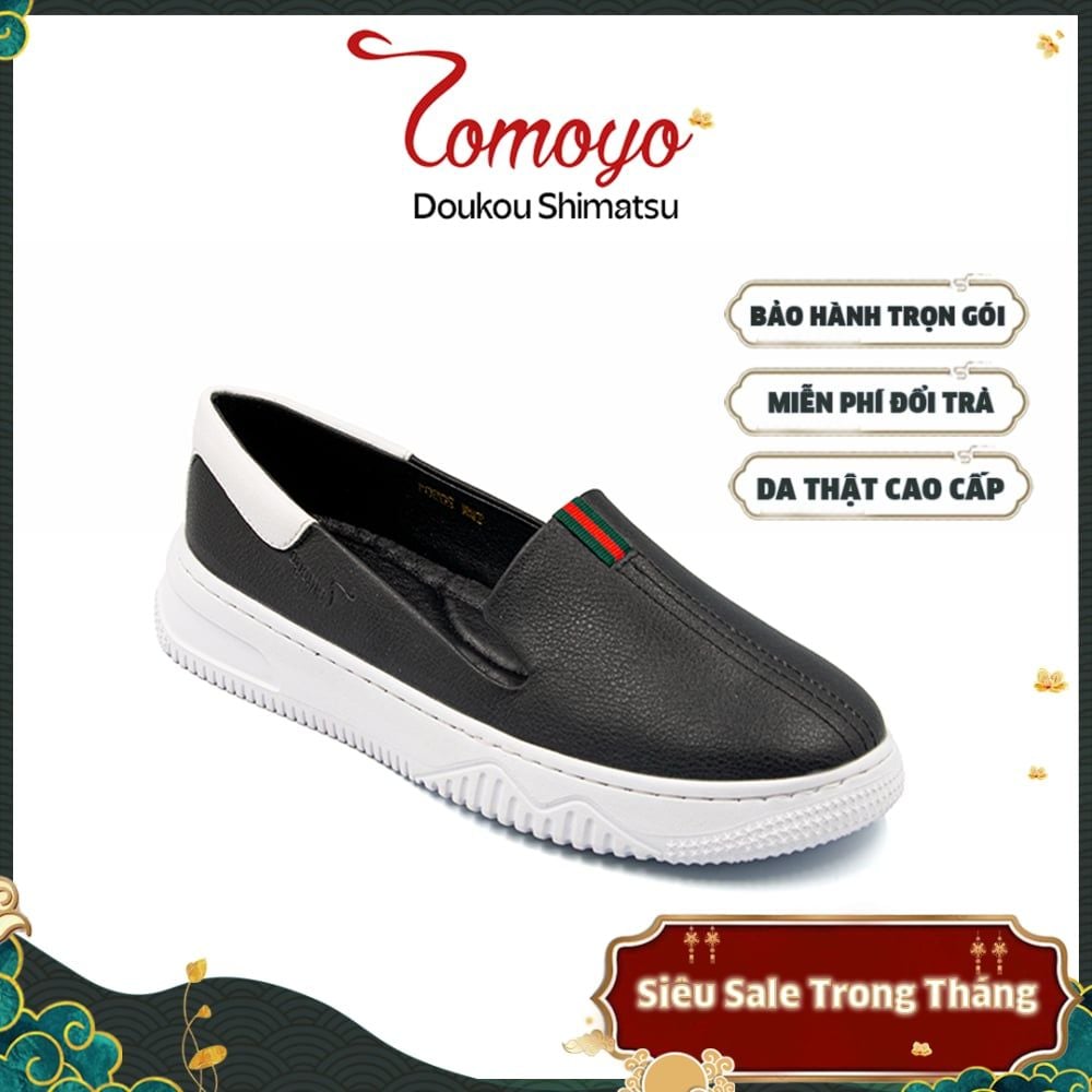  Giày Sneaker Nữ Tomoyo Da Microfiber 