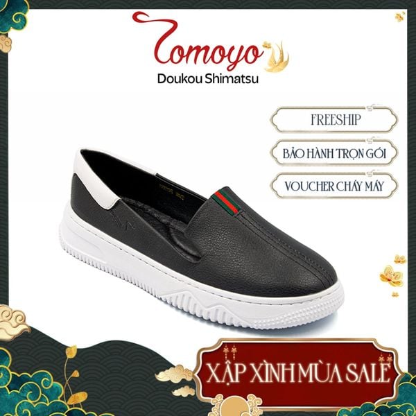  Giày Sneaker Nữ Tomoyo Da Microfiber 