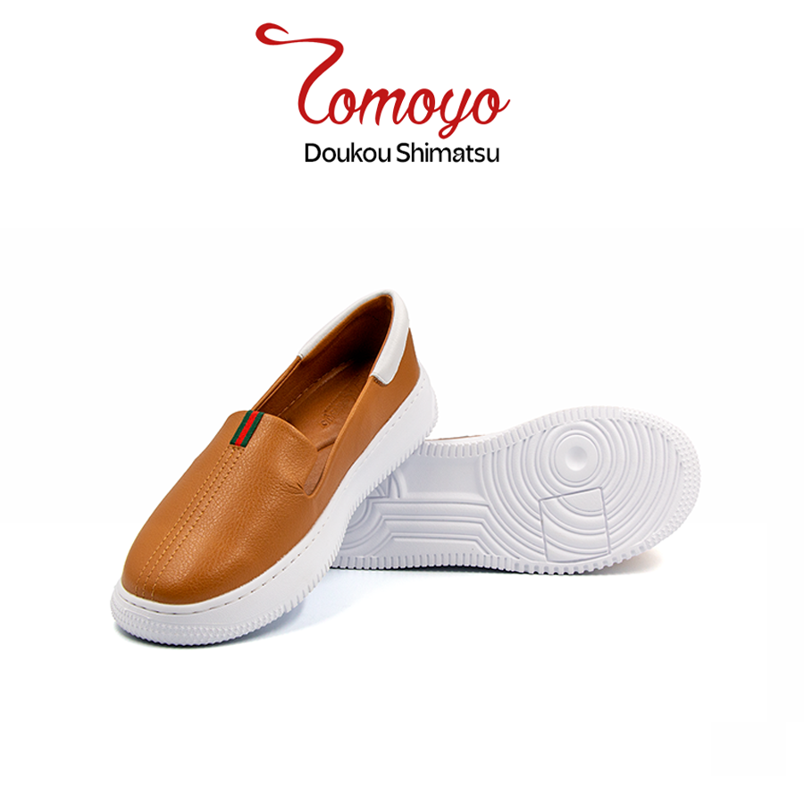  Giày Sneaker Nữ Tomoyo Da Microfiber 