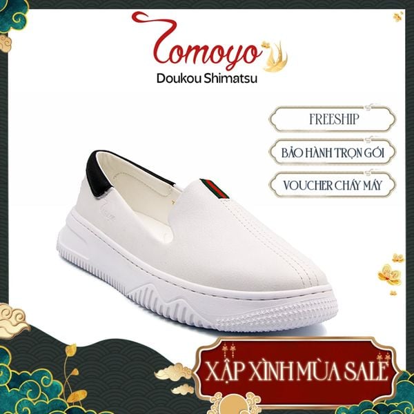  Giày Sneaker Nữ Tomoyo Da Microfiber 