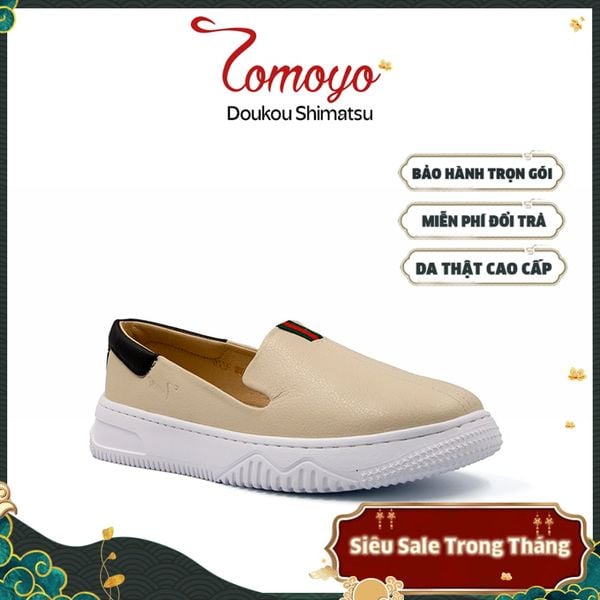  Giày Sneaker Nữ Tomoyo Da Microfiber 