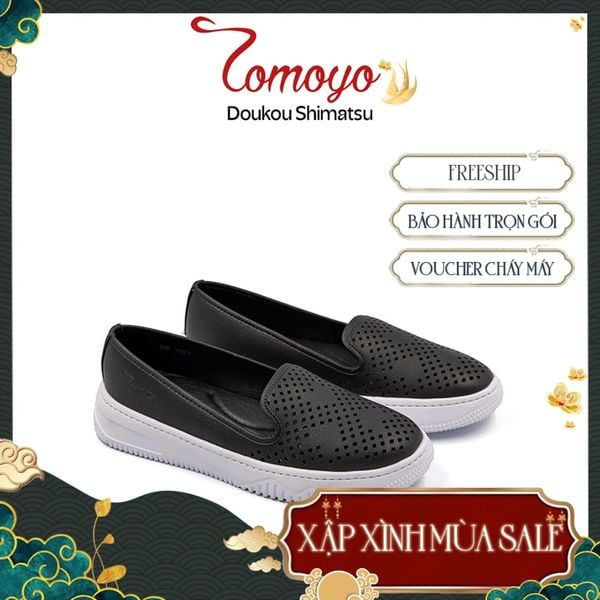  Giày Sneaker Nữ Tomoyo Da Microfiber 
