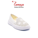  Giày Sneaker Nữ Tomoyo Da Microfiber 