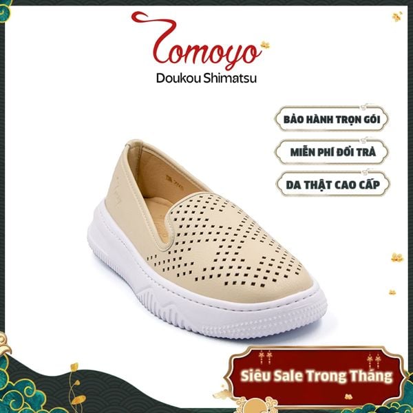  Giày Sneaker Nữ Tomoyo Da Microfiber 