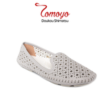  Giày Nữ Búp Bê Da MicroFiber Siêu Nhẹ Tomoyo TMW21400 